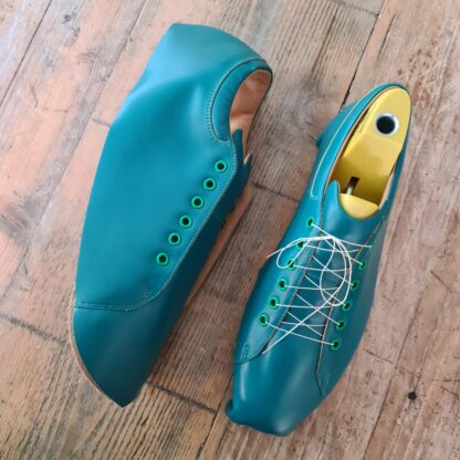 coloured sneaker uppers made from leather for carreducker