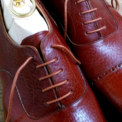 Oxford shoe detail