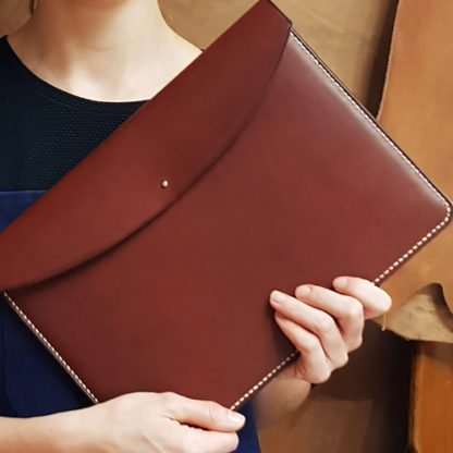 Make a leather folio in London