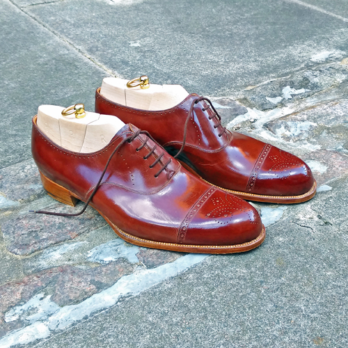 Roscoe Oxford Shoe | bespoke oxford shoe | Carreducker