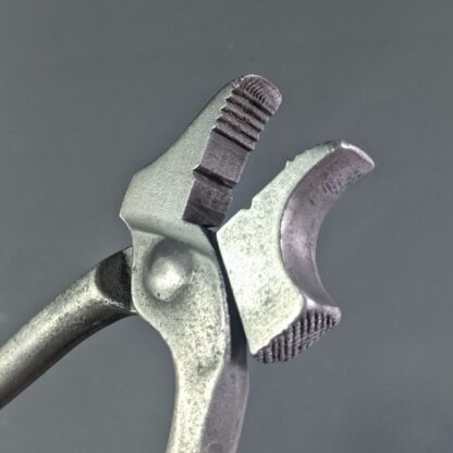 vintage lasting pliers teeth detail