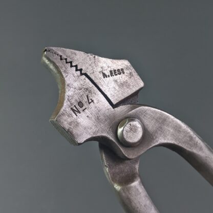 vintage Hess lasting pliers makers stamp