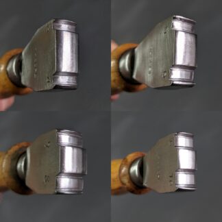 vintage double edge irons for shoemaking