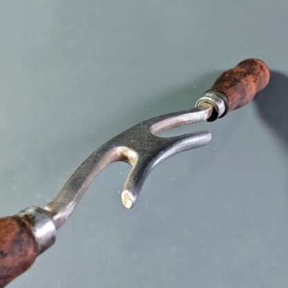 vintage sleeking iron for polishing and smoothing