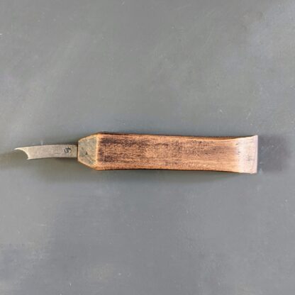 3/8" waist iron side view
