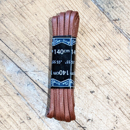 Tan waxed tor boot laces