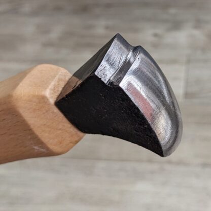 heel iron for glazing and finishing heel edges