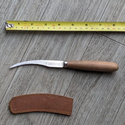 curved steel knife for skiving leather